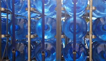 water bottles