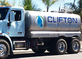 Clifton Water truck